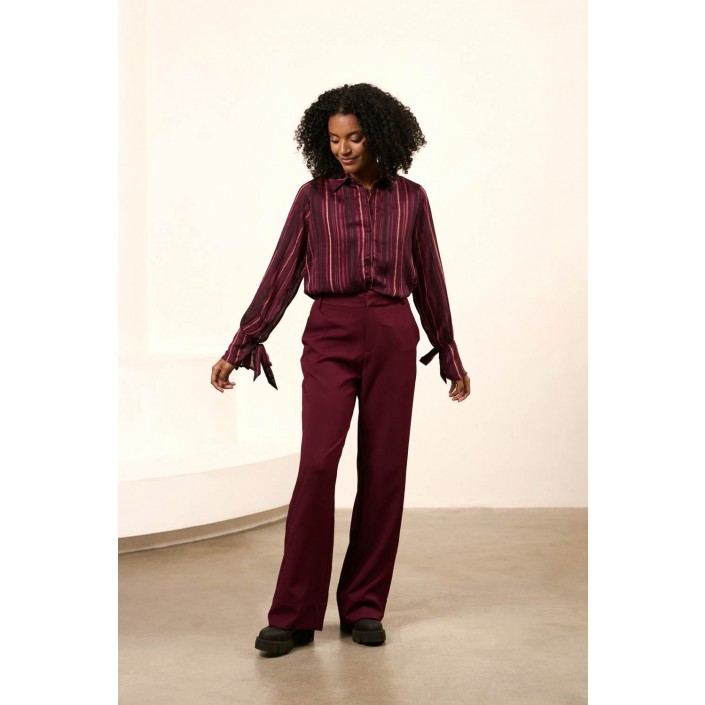 Lofty Manner Blouse Mette folk print | Freewear Blouse Mette - www.freewear.nl - Freewear