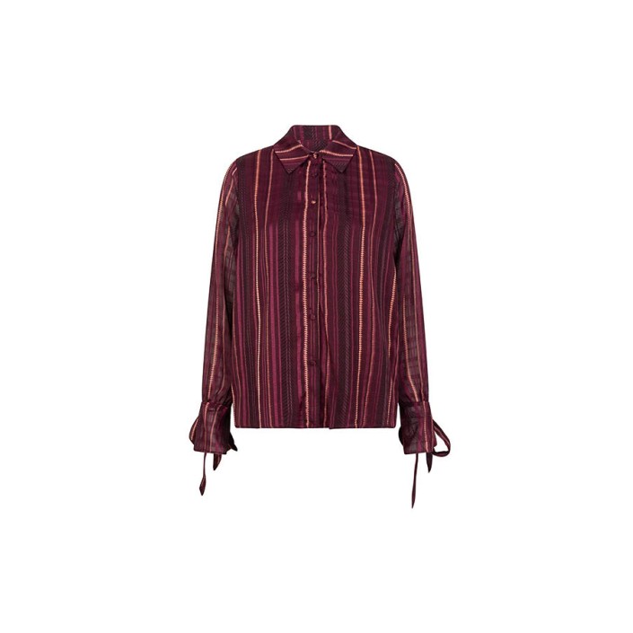 Lofty Manner Blouse Mette folk print | Freewear Blouse Mette - www.freewear.nl - Freewear