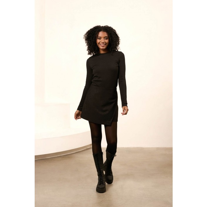 Lofty Manner Sweater Iselin black | Freewear Sweater Iselin - www.freewear.nl - Freewear