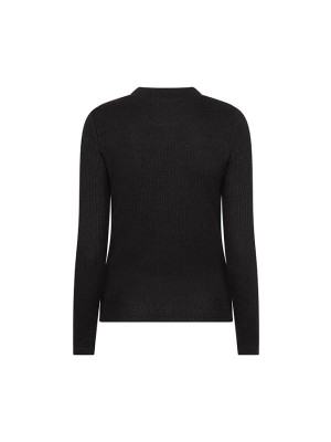 Lofty Manner Sweater Iselin black | Freewear Sweater Iselin - www.freewear.nl - Freewear