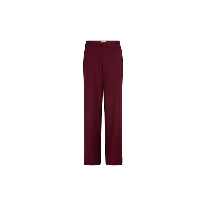 Lofty Manner Trouser Hilda burgundy red | Freewear Trouser Hilda - www.freewear.nl - Freewear