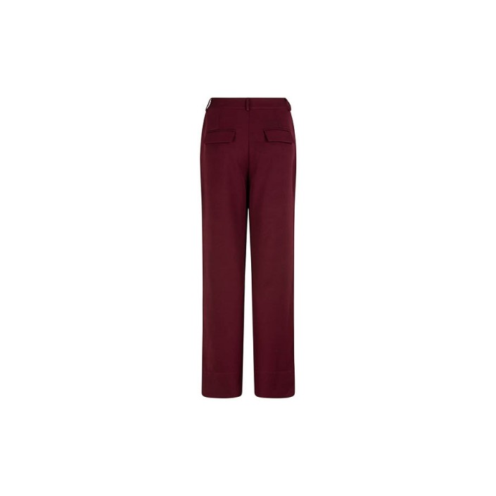 Lofty Manner Trouser Hilda burgundy red | Freewear Trouser Hilda - www.freewear.nl - Freewear