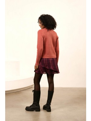 Lofty Manner Skirt Brigitte folk print | Freewear Skirt Brigitte - www.freewear.nl - Freewear