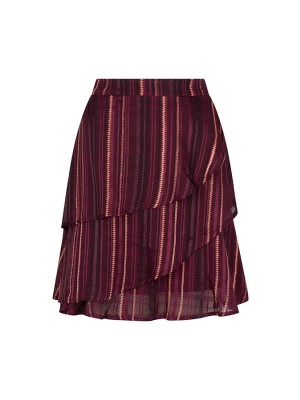 Lofty Manner Skirt Brigitte folk print | Freewear Skirt Brigitte - www.freewear.nl - Freewear