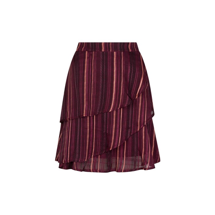 Lofty Manner Skirt Brigitte folk print | Freewear Skirt Brigitte - www.freewear.nl - Freewear