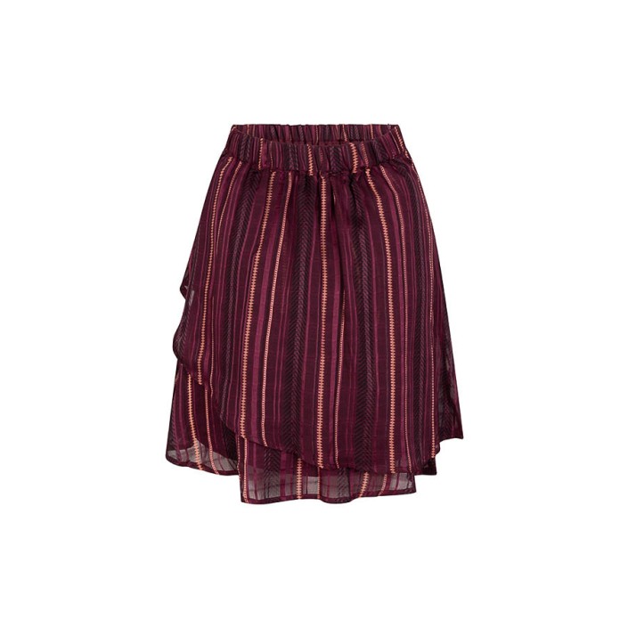Lofty Manner Skirt Brigitte folk print | Freewear Skirt Brigitte - www.freewear.nl - Freewear
