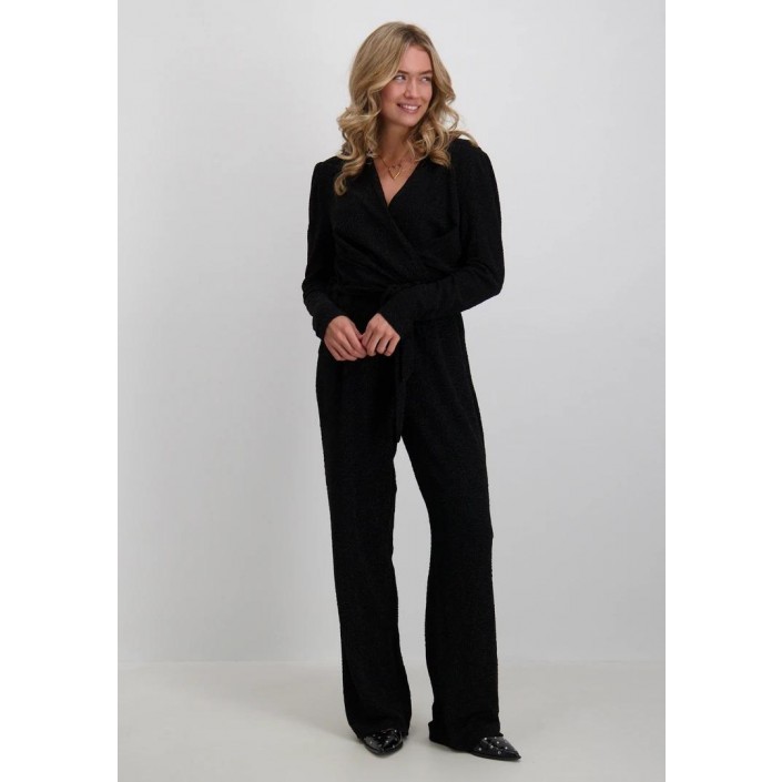 Lofty Manner Jumpsuit Mavis zwart | Freewear Jumpsuit Mavis - www.freewear.nl - Freewear