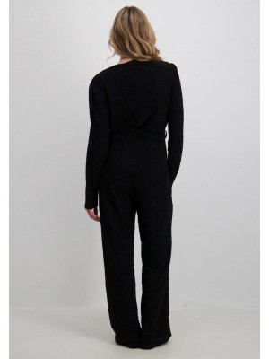 Lofty Manner Jumpsuit Mavis zwart | Freewear Jumpsuit Mavis - www.freewear.nl - Freewear