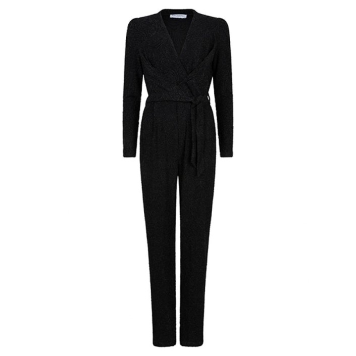 Lofty Manner Jumpsuit Mavis zwart | Freewear Jumpsuit Mavis - www.freewear.nl - Freewear