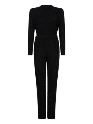 Lofty Manner Jumpsuit Mavis zwart | Freewear Jumpsuit Mavis - www.freewear.nl - Freewear