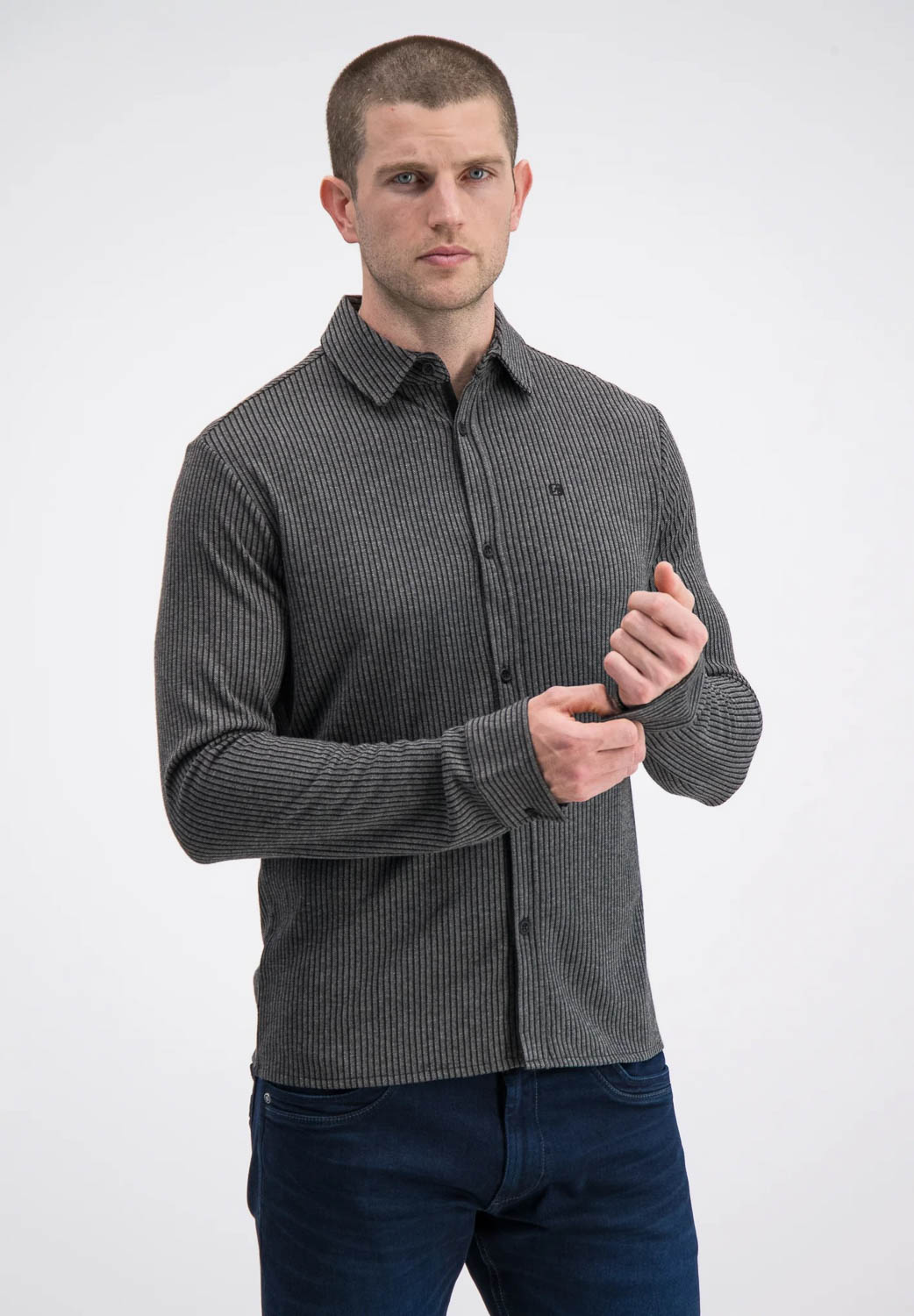 Gabbiano Jersey Shirt Stripes