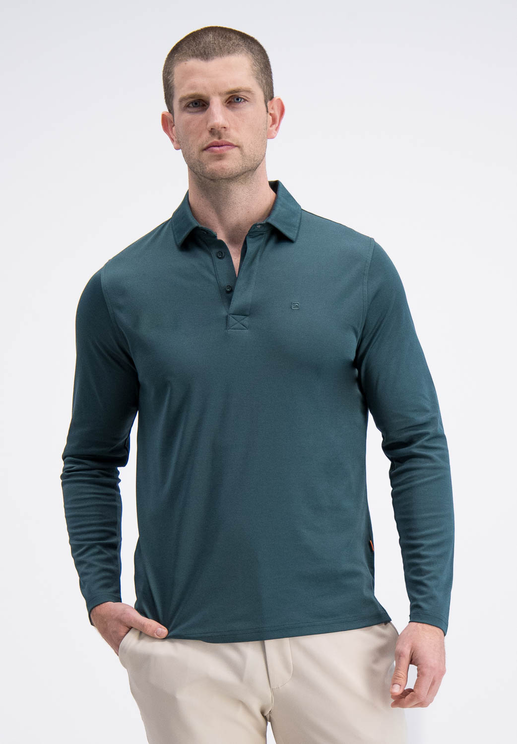 Gabbiano Longsleeve Polo Luca