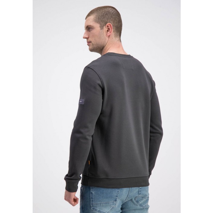Gabbiano Sweater crewneck nova night shade | Freewear Sweater crewneck nova - www.freewear.nl - Freewear