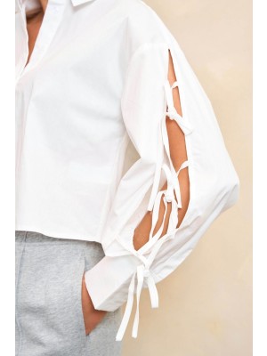Lofty Manner Blouse Rosy white | Freewear Blouse Rosy - www.freewear.nl - Freewear