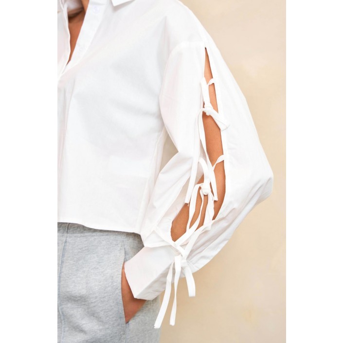 Lofty Manner Blouse Rosy white | Freewear Blouse Rosy - www.freewear.nl - Freewear