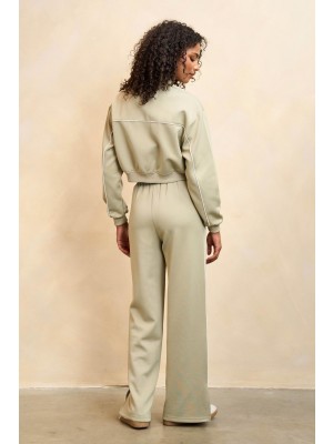 Lofty Manner Jacket Maia light green | Freewear Jacket Maia - www.freewear.nl - Freewear