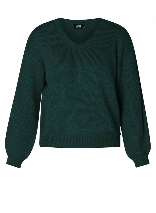YEST Odiana Tops - Dark Pine Green - maat 48