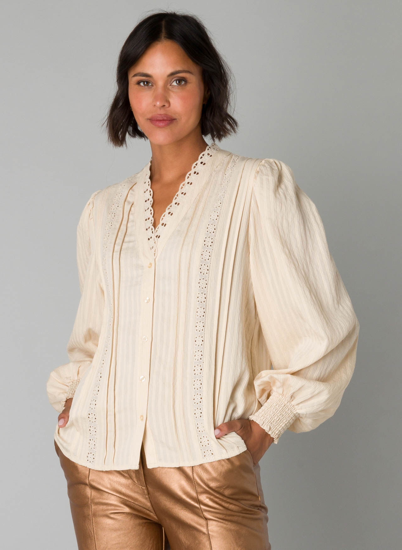 YEST Ofra Tops - Light Sand - maat 42