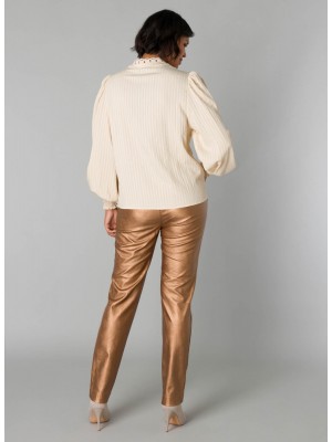 Yest Ofra Blouse Light Sand | Freewear Ofra Blouse - www.freewear.nl - Freewear