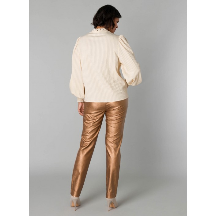 Yest Ofra Blouse Light Sand | Freewear Ofra Blouse - www.freewear.nl - Freewear