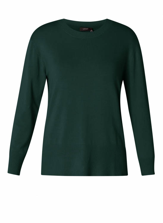 YEST Ojal Tops - Dark Pine Green - maat 46