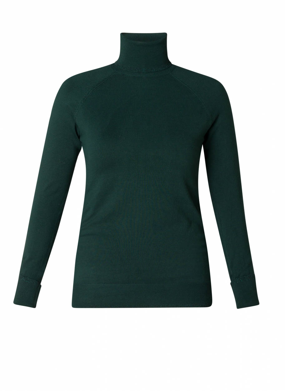 YEST Ojasvini Tops - Dark Pine Green - maat 42