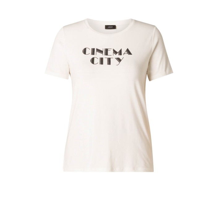 Yest Gianina Essential T-shirt Off White | Freewear Gianina Essential T-shirt - www.freewear.nl - Freewear