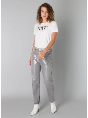 Yest Gianina Essential T-shirt Off White | Freewear Gianina Essential T-shirt - www.freewear.nl - Freewear