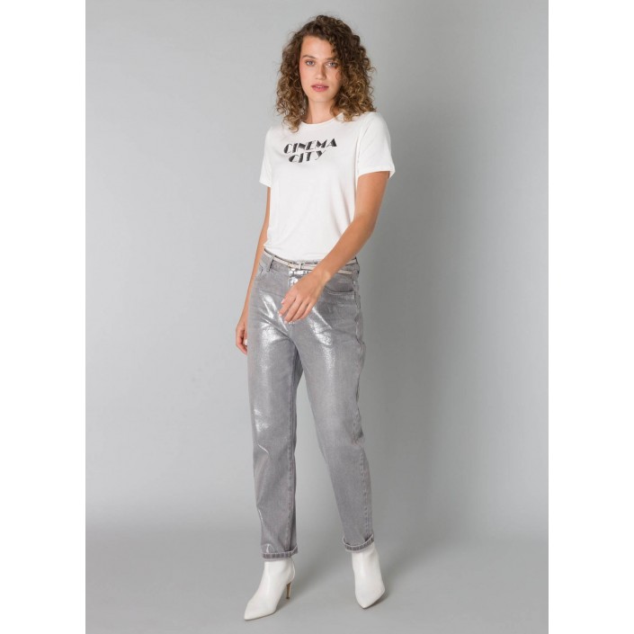 Yest Gianina Essential T-shirt Off White | Freewear Gianina Essential T-shirt - www.freewear.nl - Freewear