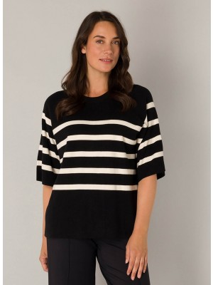 Yest Niki Pullover Black/Ecru | Freewear Niki Pullover - www.freewear.nl - Freewear