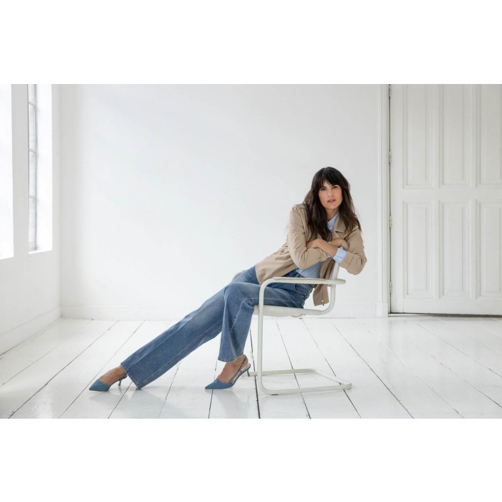 Yest Rabea 32 inch Broek Denim Stone Wash Blu | Freewear Rabea 32 inch Broek - www.freewear.nl - Freewear