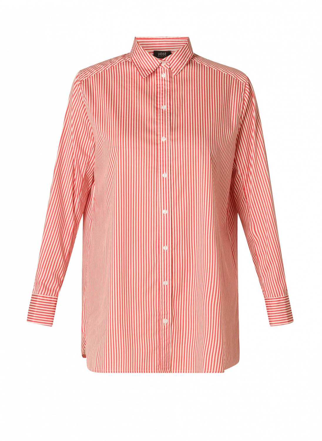 YEST Rae Tops - Off White/Coral - maat 48
