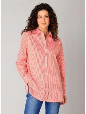 Yest Rae Blouse Off White/Coral | Freewear Rae Blouse - www.freewear.nl - Freewear