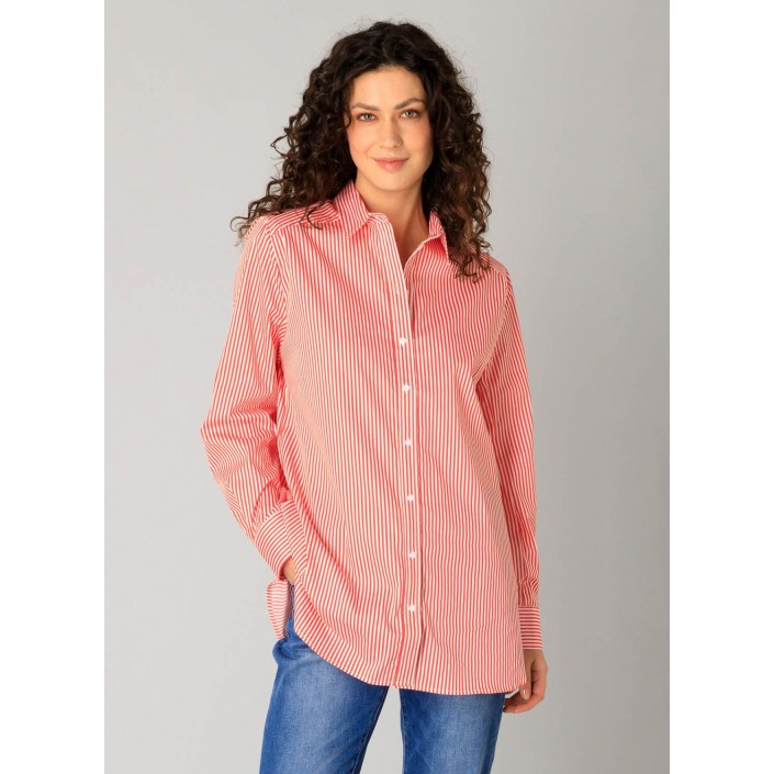 Yest Rae Blouse Off White/Coral | Freewear Rae Blouse - www.freewear.nl - Freewear