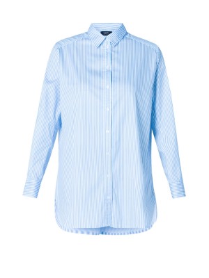 Yest Rae Blouse Light Blue/Off White | Freewear Rae Blouse - www.freewear.nl - Freewear