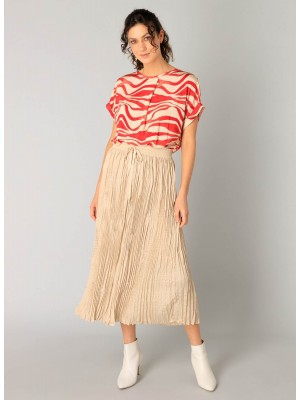 Yest Revanche Top Dark Coral/Beige | Freewear Revanche Top - www.freewear.nl - Freewear
