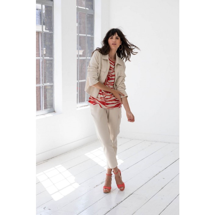 Yest Rille Jasje Beige | Freewear Rille Jasje - www.freewear.nl - Freewear