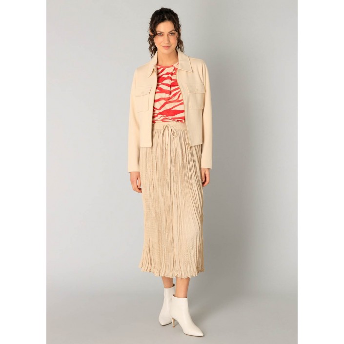 Yest Rille Jasje Beige | Freewear Rille Jasje - www.freewear.nl - Freewear
