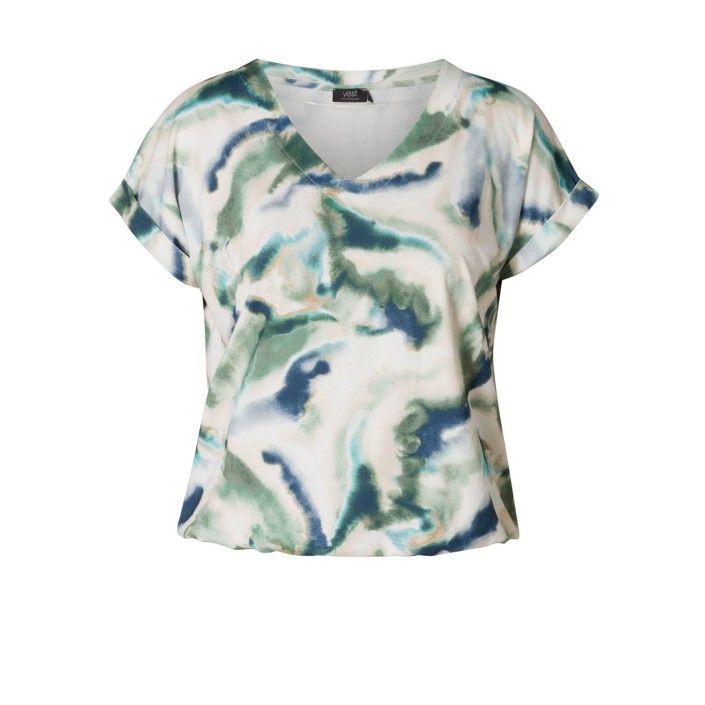 Yest Gieltje Essential top Mint/Multi-Colour | Freewear Gieltje Essential top - www.freewear.nl - Freewear