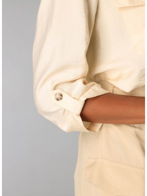 Yest Sanneke Blouse Bleached Sand | Freewear Sanneke Blouse - www.freewear.nl - Freewear