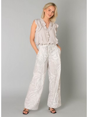 Yest Tessa Pant Soft Grey/White | Freewear Tessa Pant - www.freewear.nl - Freewear