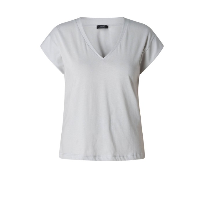Yest Tuulia  T-shirt Soft Grey | Freewear Tuulia  T-shirt - www.freewear.nl - Freewear