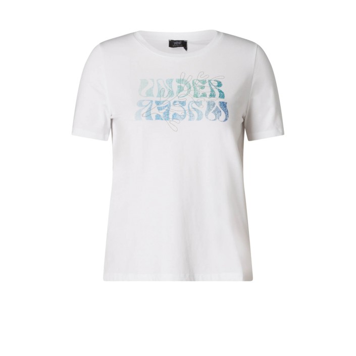 Yest Ivamaria Essential T-shirt White | Freewear Ivamaria Essential T-shirt - www.freewear.nl - Freewear