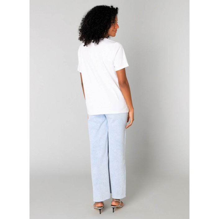 Yest Ivamaria Essential T-shirt White | Freewear Ivamaria Essential T-shirt - www.freewear.nl - Freewear