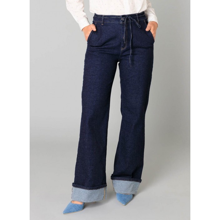 Yest Beatriz Pant Jeans Denim Dark Rinse | Freewear Beatriz Pant Jeans - www.freewear.nl - Freewear