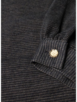 Yest Naji Essential Jasje Dark Navy/Melange | Freewear Naji Essential Jasje - www.freewear.nl - Freewear