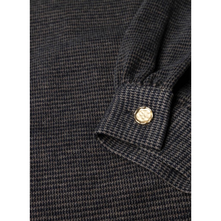 Yest Naji Essential Jasje Dark Navy/Melange | Freewear Naji Essential Jasje - www.freewear.nl - Freewear