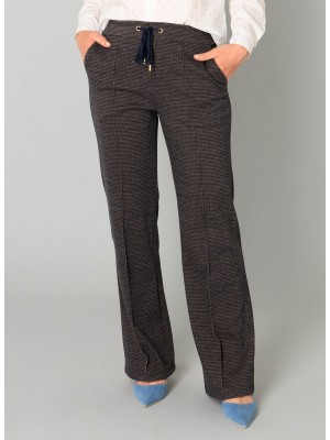 Yest Nayla Essential Pant Dark Navy/Melange | Freewear Nayla Essential Pant - www.freewear.nl - Freewear