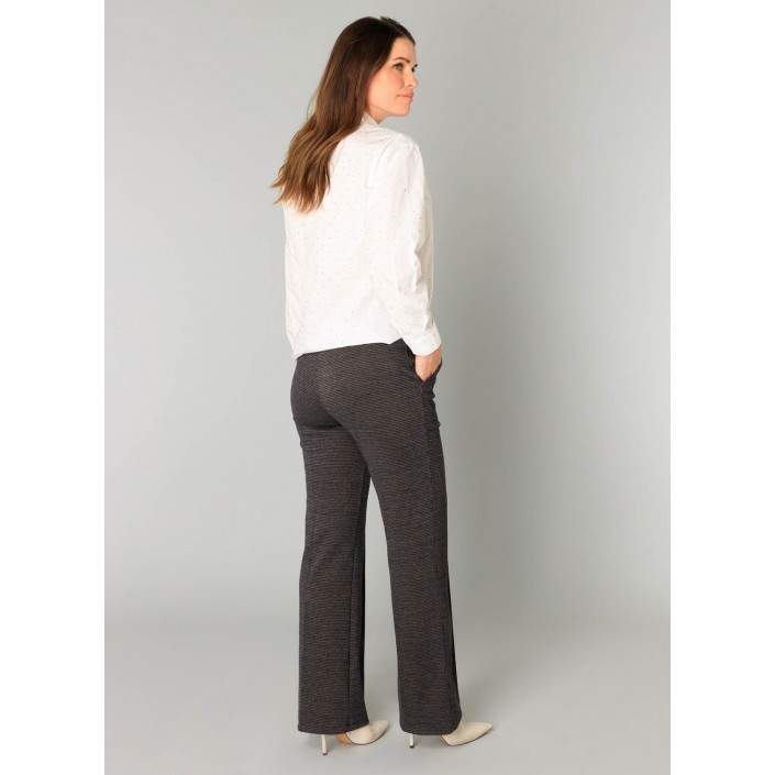 Yest Nayla Essential Pant Dark Navy/Melange | Freewear Nayla Essential Pant - www.freewear.nl - Freewear
