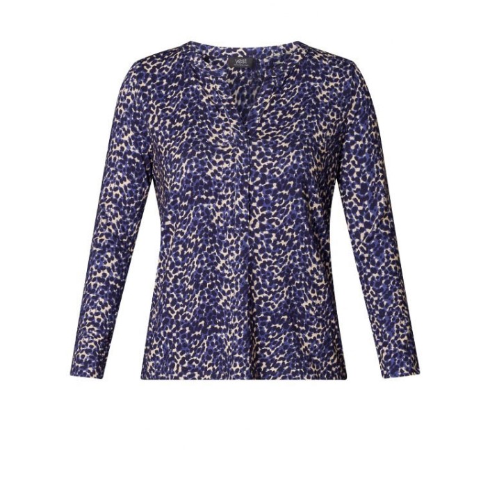 Yest Raissa Essential Blouse Dark Navy/Multi Colo | Freewear Raissa Essential Blouse - www.freewear.nl - Freewear